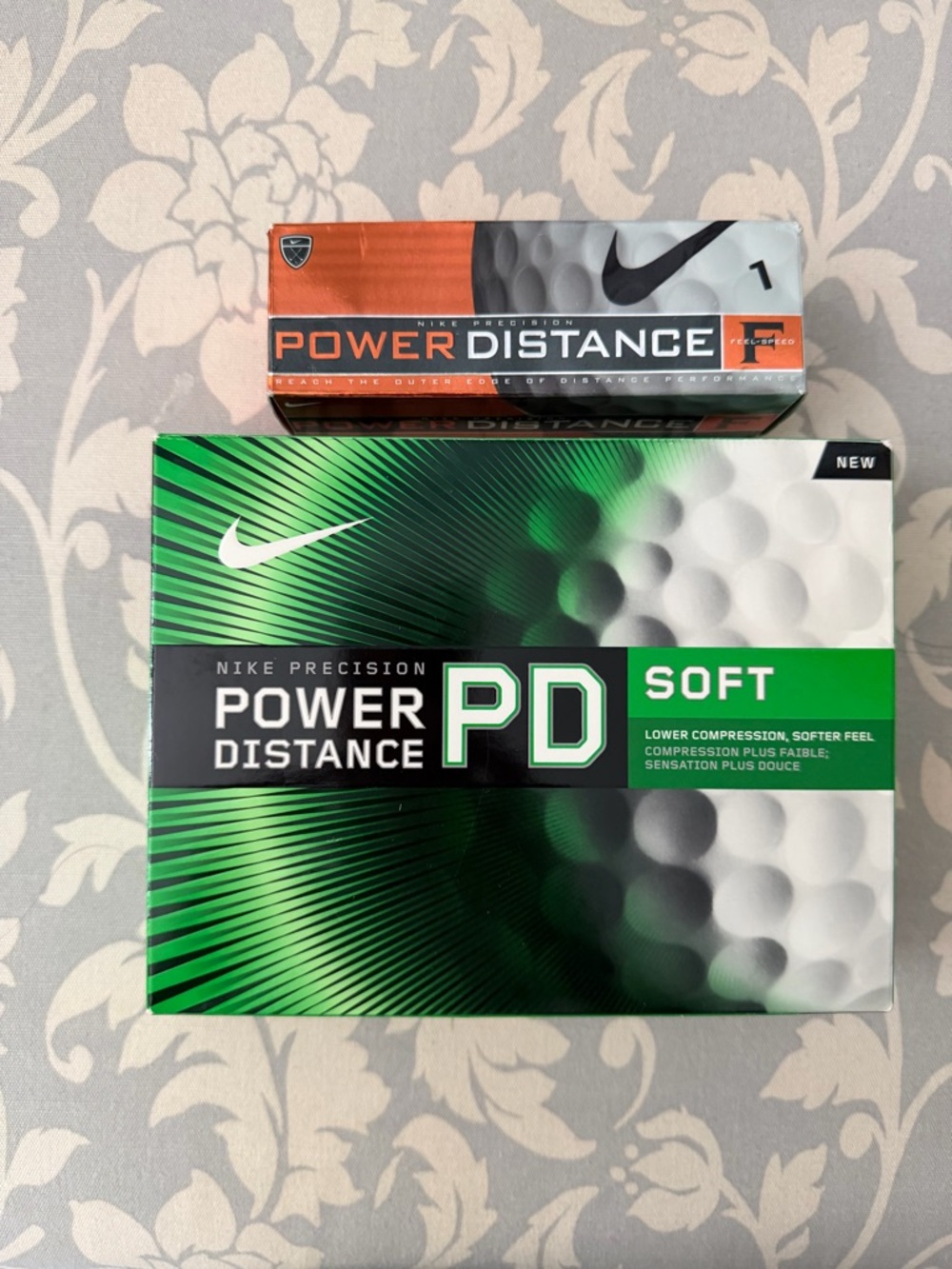 Nike Power Distance 12 Soft Golf Balls 3 Feel Speed New